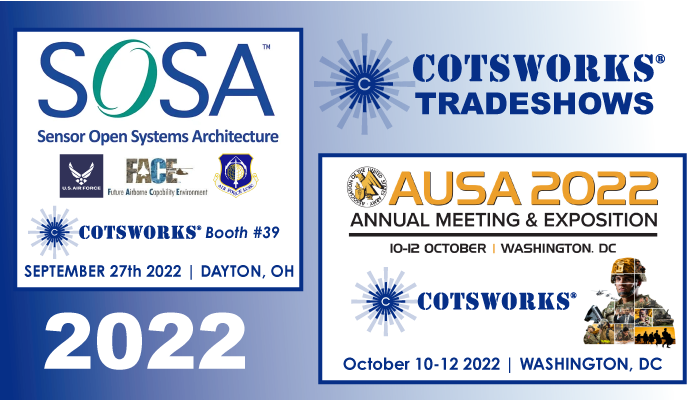 COTSWORKS Attending SOSA FACE/TIM Expo and AUSA 2022 Annual Meeting and Expo