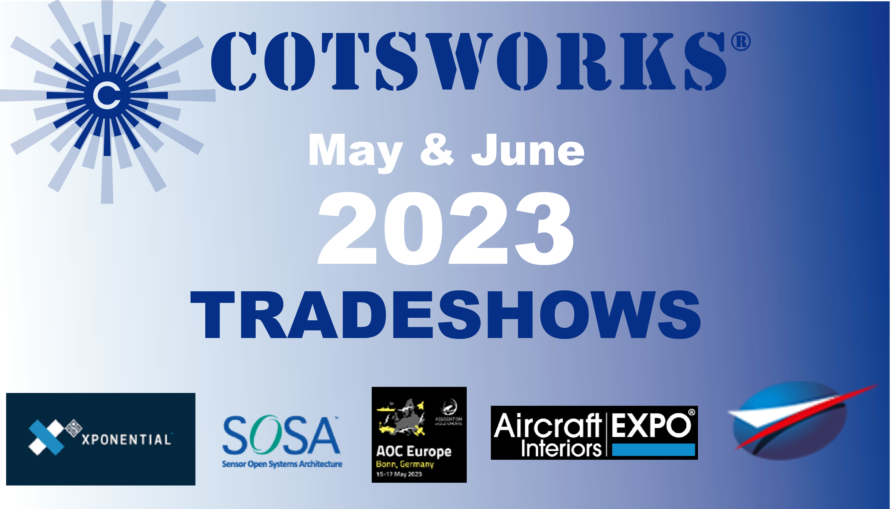 May & June Tradeshows