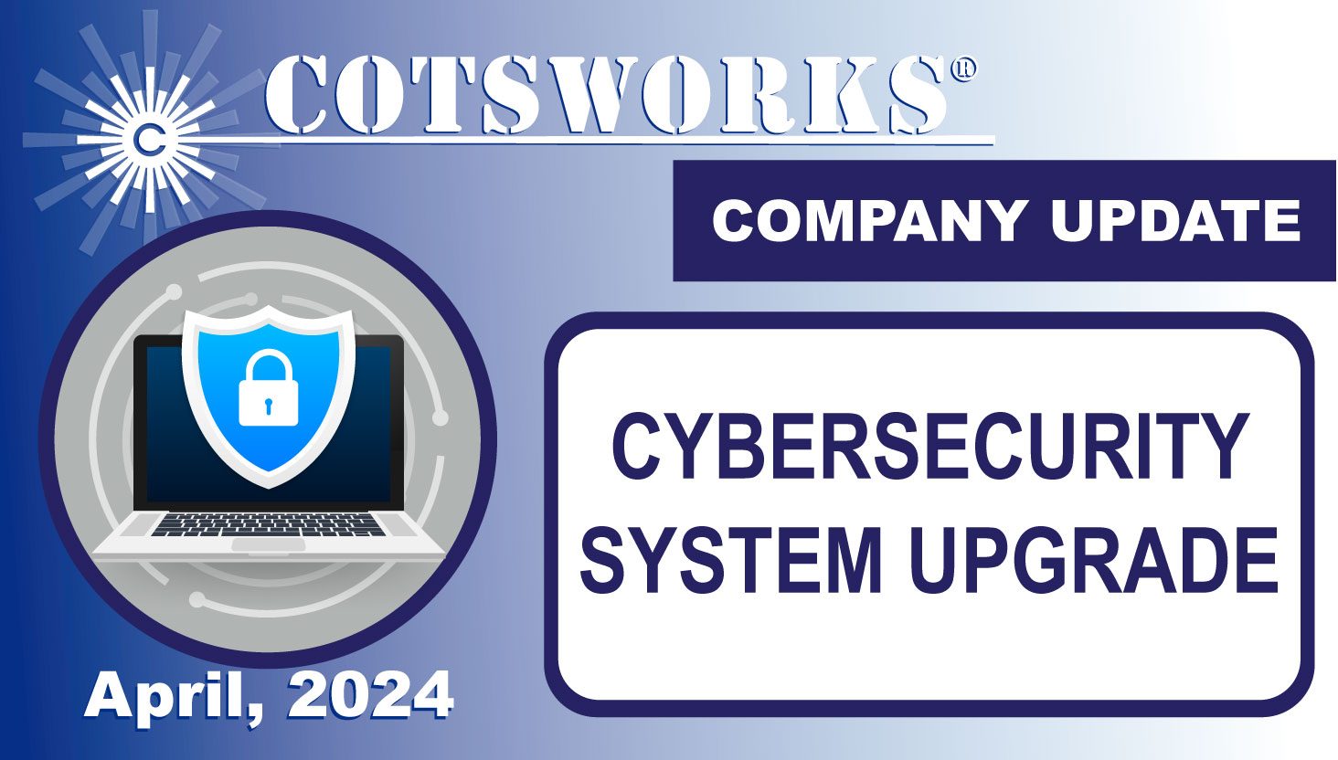 Cybersecurity System Upgrade